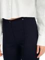 7/8 Hose aus feinem Jersey Blau 40