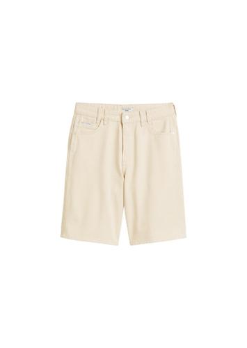 Bermuda Model Jonnda relaxed 28 Relaxed Fit - Offwhite_multi_04