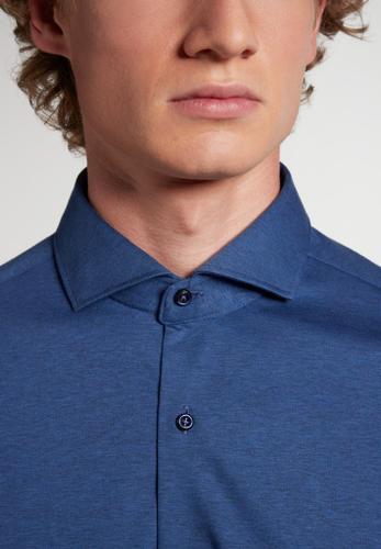 Jersey Shirt Jersey Langarm Blau 44/Langarm - 67cm