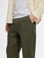 SLH180 RELAXED CROPPED MAGNUS SUN PANT S Locker geschnitten - Forest Night