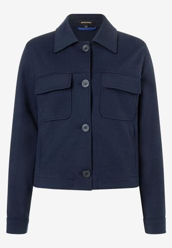 Jerseyjacke marine Frühjahrs-Kollektion Blau 42