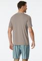 T-Shirt Rundhals 50 - Braungrau