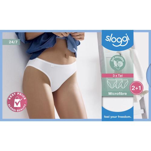 sloggi 24/7 Microfibre Tai C3P 44 - Weiss