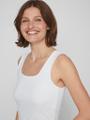 VIKENZA U-NECK S/L TANK TOP REV - NOOS S Eng anliegend - Optical Snow