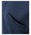 Polo-Shirt Langarm gestreift L - Blau