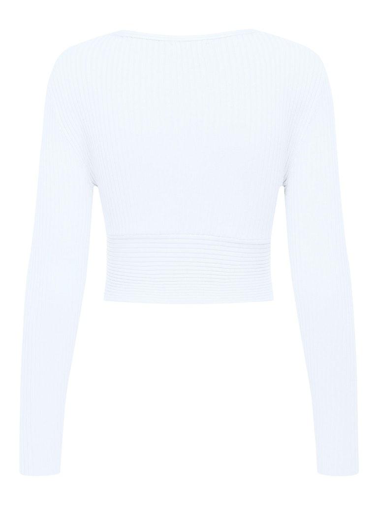 ONLHONOR LS V-NECK CC KNT