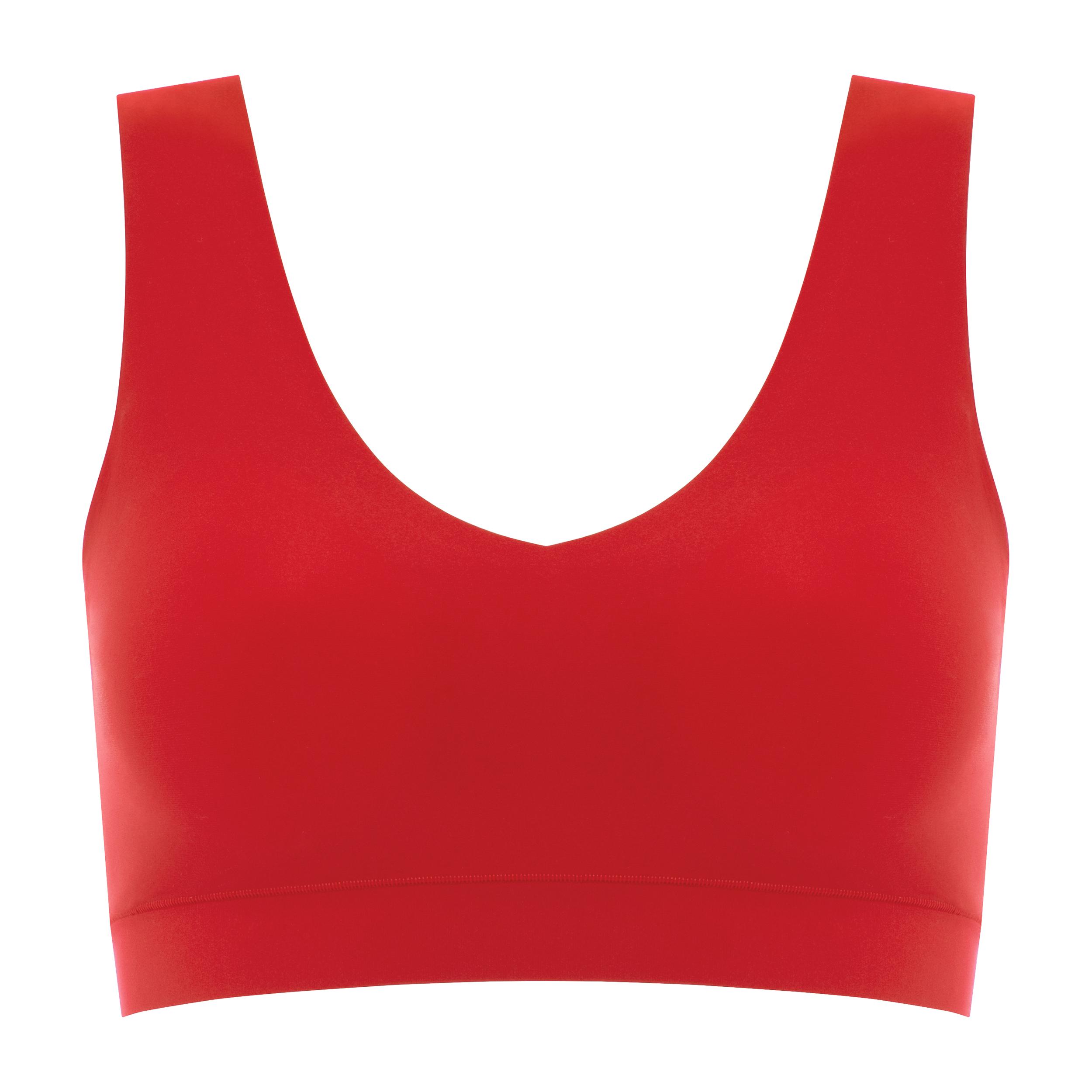 SOFTSTRETCH Bustier mit Soft Cups M/L - Poppy Red