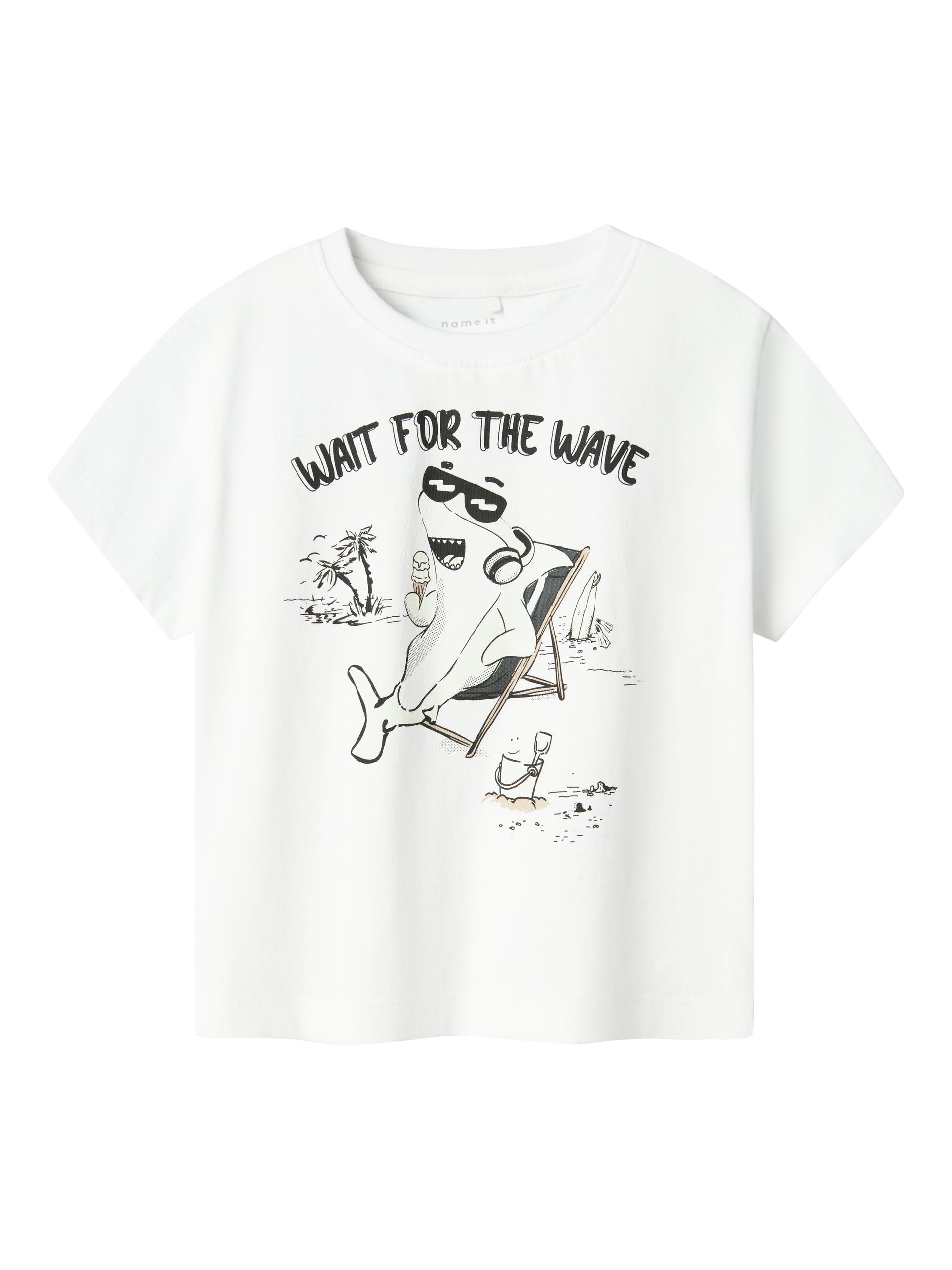 NMMZEKLA NREG SS TOP 92 Normal geschnitten - Bright White