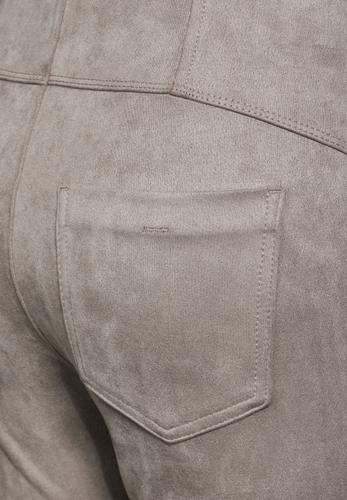 Hose im Verlours-Look 44/28 - Ashen Maple Beige