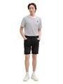 TTJOSH REGULAR SLIM Jeans Shorts mit Superstretch 33 Slim Fit - Black Black Denim
