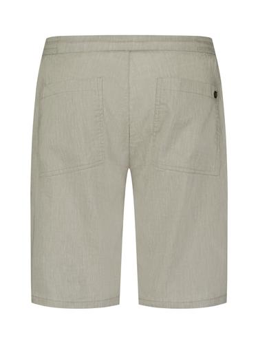 Short Chino With Linen M Regular Fit - Taupe