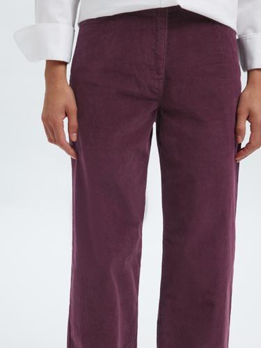 SLFWIDE RUNA HW CORDUROY PANT NOOS 27/32 Weiter Beinschnitt - Fig