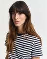 Shield T-Shirt mit Streifen S - Evening Blue
