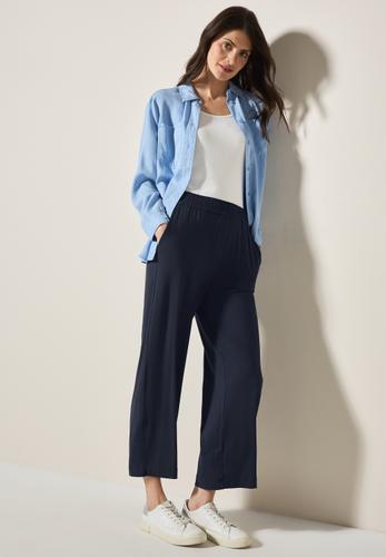 Wide Leg Jersey-Hose L/7/8 Hosen - Universal Blue