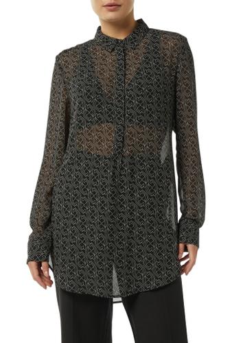 Bluse 36 - Schwarz