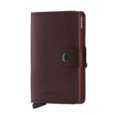 Secrid Kartenetui Portemannaie Miniwallet RFID Braun