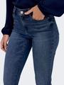 ONLROSE REG SW FLARED DNM BJ192 S/32 Ausgestellt - Medium Blue Denim