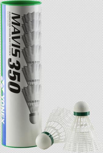YONEX Ball Badm-Ball Mavis 350 6er Dose blau - mittel in Weiß