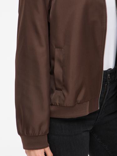 VIPAPAYA L/S BOMBER JACKET - NOOS 34 - Coffee Bean