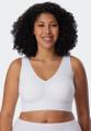 Bustier mit Pads Weiß 44