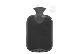 Wärmflasche Halblamelle 2 l anthrazit