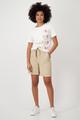 T-Shirt mit Schriftdruck 36 - Cream