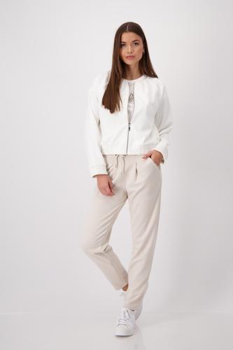 Jacke mit gesmokten Ärmelbündchen 40 - Off-white