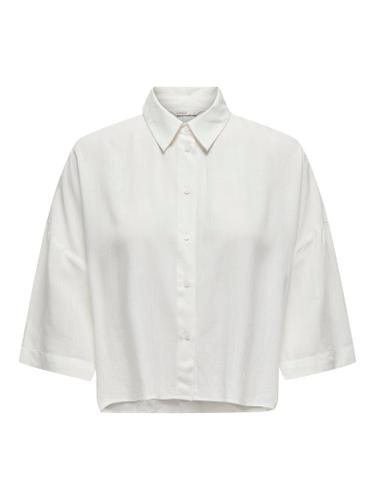 ONLASTRID LIFE 2/4 CROP SHIRT WVN N