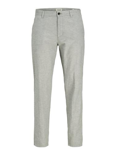 JPSTACE SUMMER LINEN BLEND CHINO PANT SN 33/32 Verjüngt - Agave Green