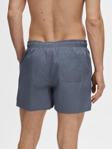 SLHCOOPER-SEERSUCKER SWIMSHORTS XXL Komfort Fit - Bering Sea