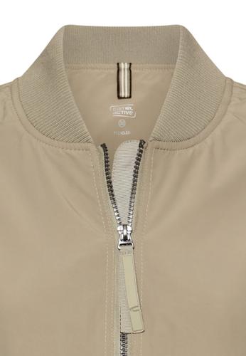 Bomberjacke mit Taschen 40 Oversized Fit - Sage