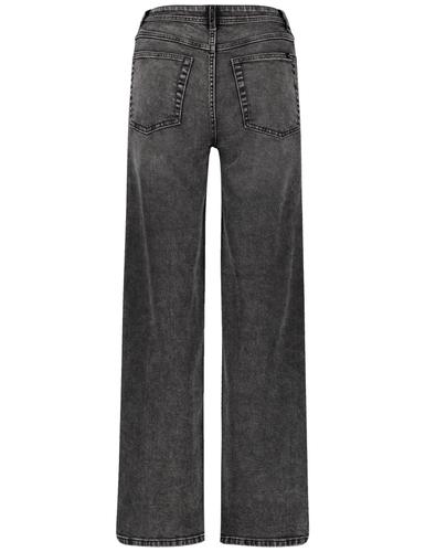 Jeans mit weitem Bein Wide Leg 40 Weites Bein - Grey Denim