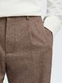 SLH-190 REG TAPERED LEROY WOOL BLND PANT XL Verjüngt - Demitasse