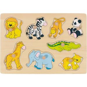 goki Steckpuzzle Zootiere