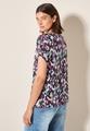 T-Shirt mit Knopfdetail L - Vanilla White