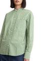 Patchwork-Streifenbluse oversize S
