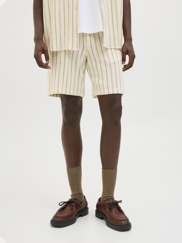 JPSTJAIDEN COBA STRIPE JOG SHORTS REG SN L Locker geschnitten - Cedar