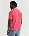 Sunfaded Piqué Poloshirt XXXL - Watermelon Red