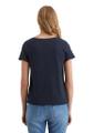 V-Neck-T-Shirt regular Blau M