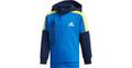 ADIDAS Kinder Fitted Kapuzenjacke 116 in Blau