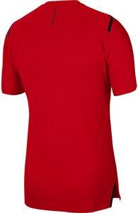 NIKE Herren Trainingsshirt "Pro" Kurzarm XL in Rot
