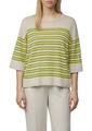 Strickpullover XS - Olive|beige