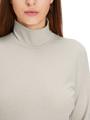 T-Shirt im femininen Glanz 38 - Smoke