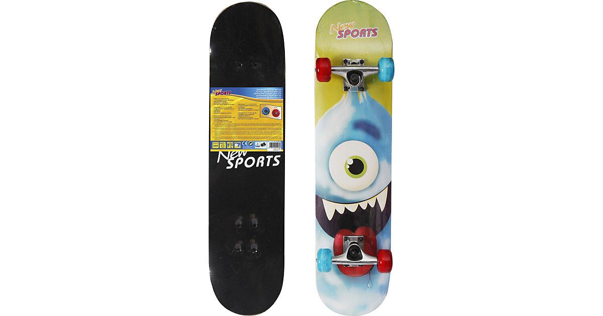 Skateboard Cyclops, LED Räder, 78 cm bunt