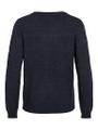 VIRIL O-NECK L/S  KNIT TOP - NOOS Blau XS