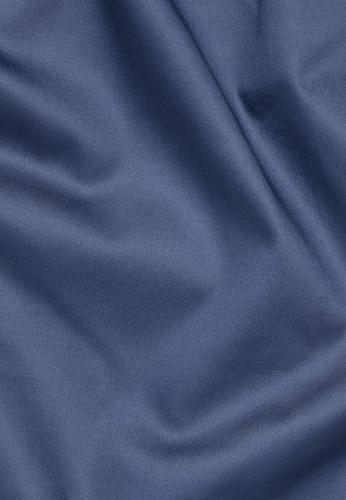 Satin Shirt Bluse Satingewebe Langarm Blau 40/Langarm