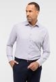 Hemd Fischgrat Langarm 42/Langarm - 65cm MODERN FIT - Grau