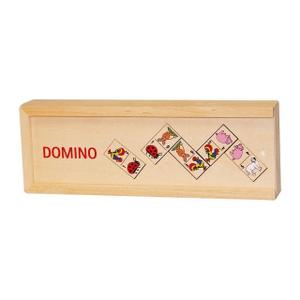 goki Domino Tiermotive im Holzkasten