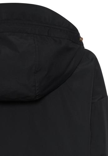 Windbreaker aus recyceltem Polyester 36 Regular Fit - Black