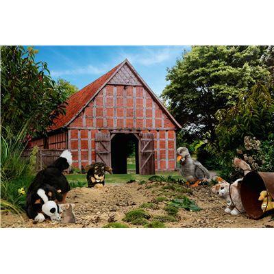 Steiff - Beliebteste Kuscheltiere - Hunde & Katzen - Mizzy Katze, blond gestromelt, 25cm